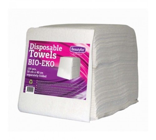 BIO-EKO Disposable Towels 50 × 40 cm, 100 pcs
