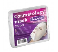 Disposable spunlace cosmetology facial masks, 25 pcs.