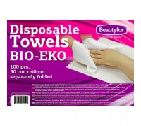 Disposable Towels, BIO-EKO, 100 pcs