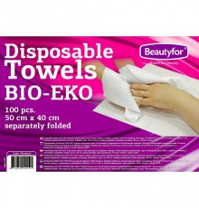 Kertakäyttöpyyhkeet BIO EKO, 100 kpl.