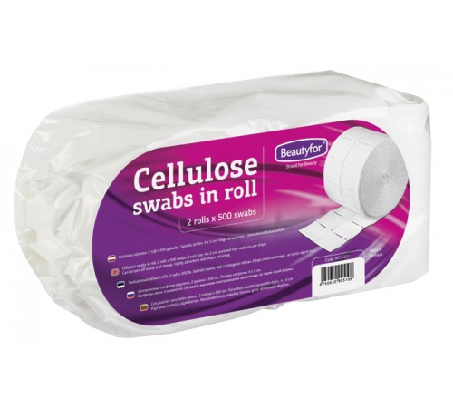 Lint free nail wipes on a roll, 1000 pcs.