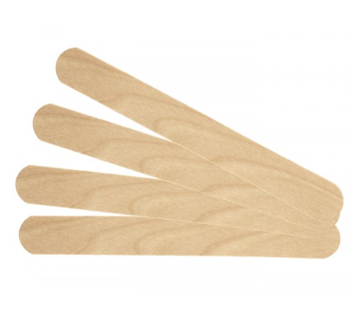 Wooden spatulas 100 pcs.
