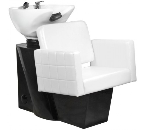 Washing unit ESTELLE valkoinen/musta