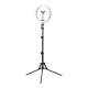 Rengasvalo jalustalla GLOW 13" RGB bsc 10W
