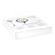 Rengasvalo jalustalla GLOW 18" RGB bsc 45W