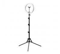 Rengasvalo jalustalla GLOW 10" 10W