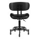 Salon Chair Gabbiano Florencja, Black