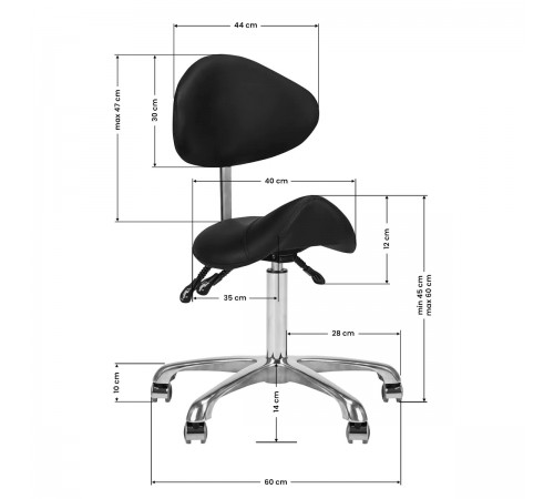 Satulatuoli EXPERT BLACK