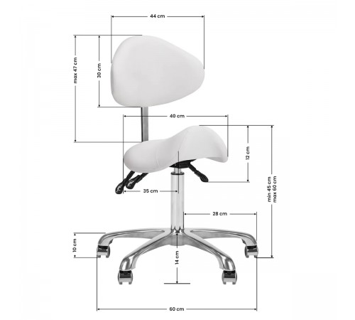 Satulatuoli EXPERT WHITE