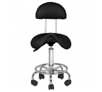 Saddle stool 6001 black