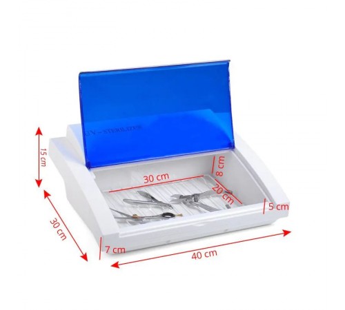 UV-C Sterilizer 8 W, Blue
