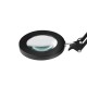 Suurennuslasivalaisin LED Glow 308, musta, USB