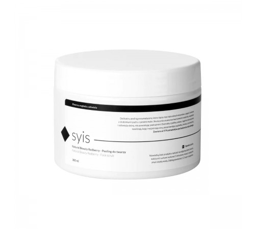 Facial Scrub SYIS Natural Beauty Redberry 300 ml