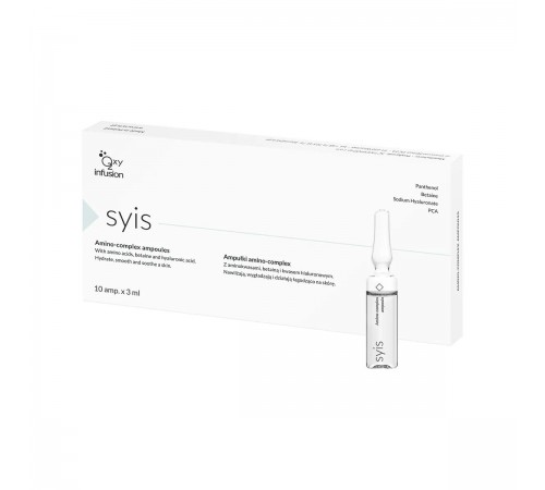 Kosteuttavat aminohappoampullit SYIS Amino-Complex 10 × 3 ml