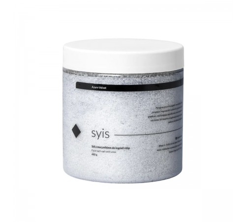 Pehmentävä jalkakylpysuola SYIS Azure Velvet 600 g