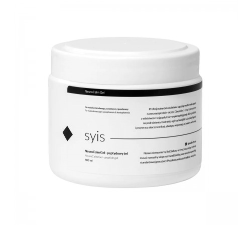 Peptidigeeli SYIS NeuroCalm 500 ml hierontaan ja laitehoitoihin