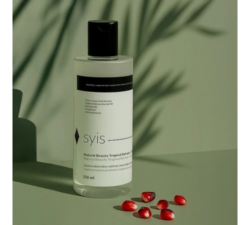 Virkistävä kasvovesi SYIS Natural Beauty Tropical Refresh 250 ml