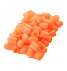 Rullukankuoret MED CAP 13mm/180 medium oranssi, 100 kpl 