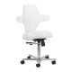 Adjustable Salon Work Chair – AZZURRO Special 152, Snow White