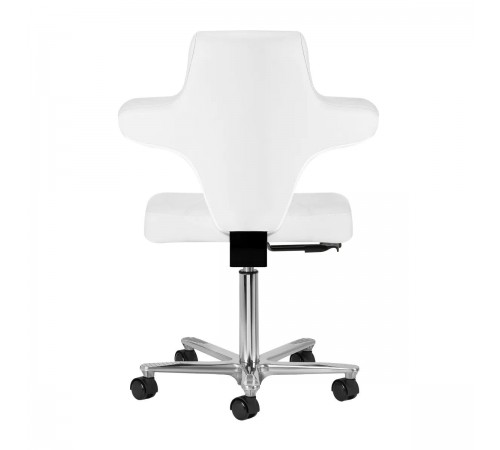 Adjustable Salon Work Chair – AZZURRO Special 152, Snow White