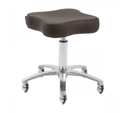 Salon Stool Omega Supremo, Brown