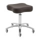 Salon Stool Omega Supremo, Brown