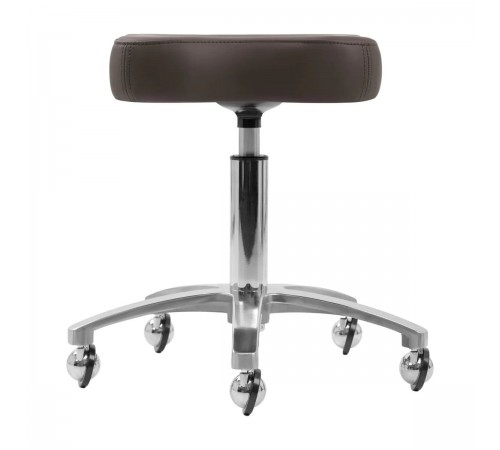 Salon Stool Omega Supremo, Brown