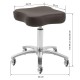 Salon Stool Omega Supremo, Brown