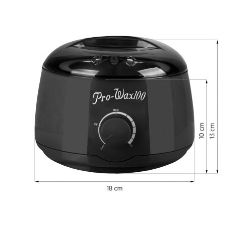 Vaha- / sokerilämmitin PRO-100 Black 100W