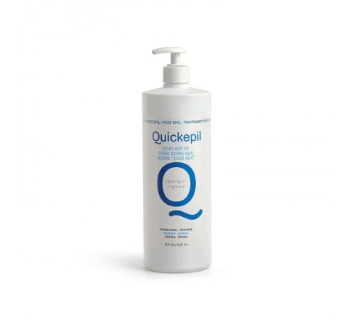 Vahanpoistoöljy Quickepil 1000 ml – ihonhoitoon vahauksen jälkeen
