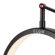 Puolikuu työvalo GLOW MX3 BLACK