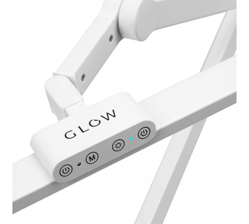 Työpöytälamppu Glow L03, valkoinen