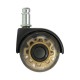 Roll Speed Chair Wheels 11 mm, Black, 5 pcs