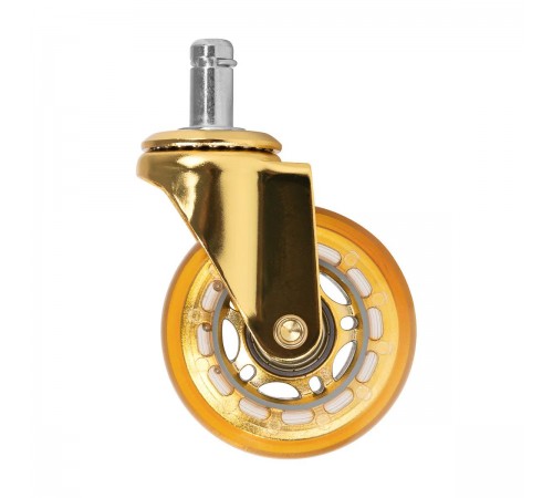 Roll Speed Chair Wheels 11 mm, Gold, 5 pcs
